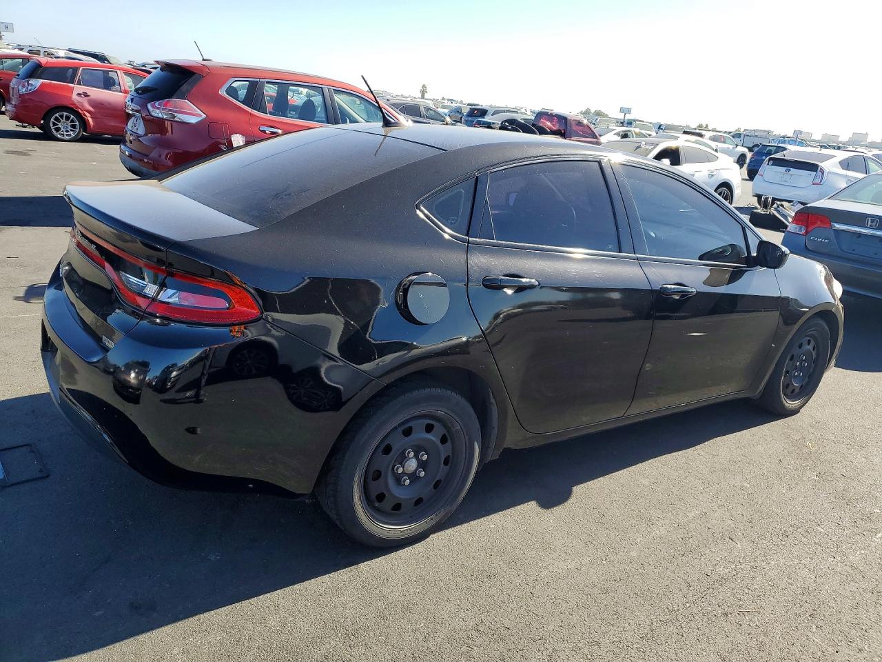 2014 Dodge Dart Se Black vin: 1C3CDFAA5ED883576