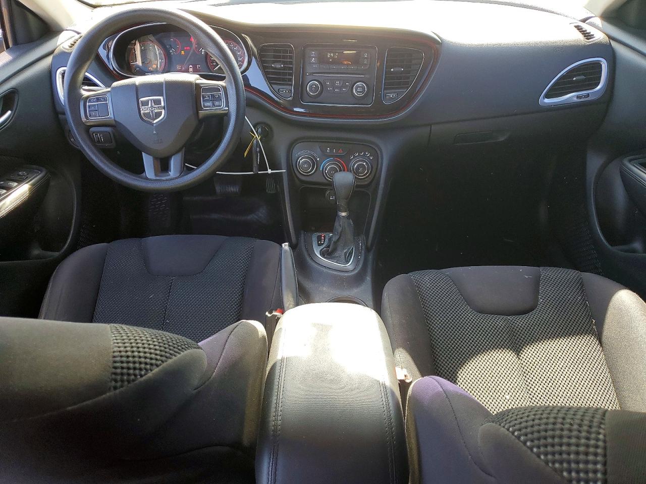 2014 Dodge Dart Se Black vin: 1C3CDFAA5ED883576