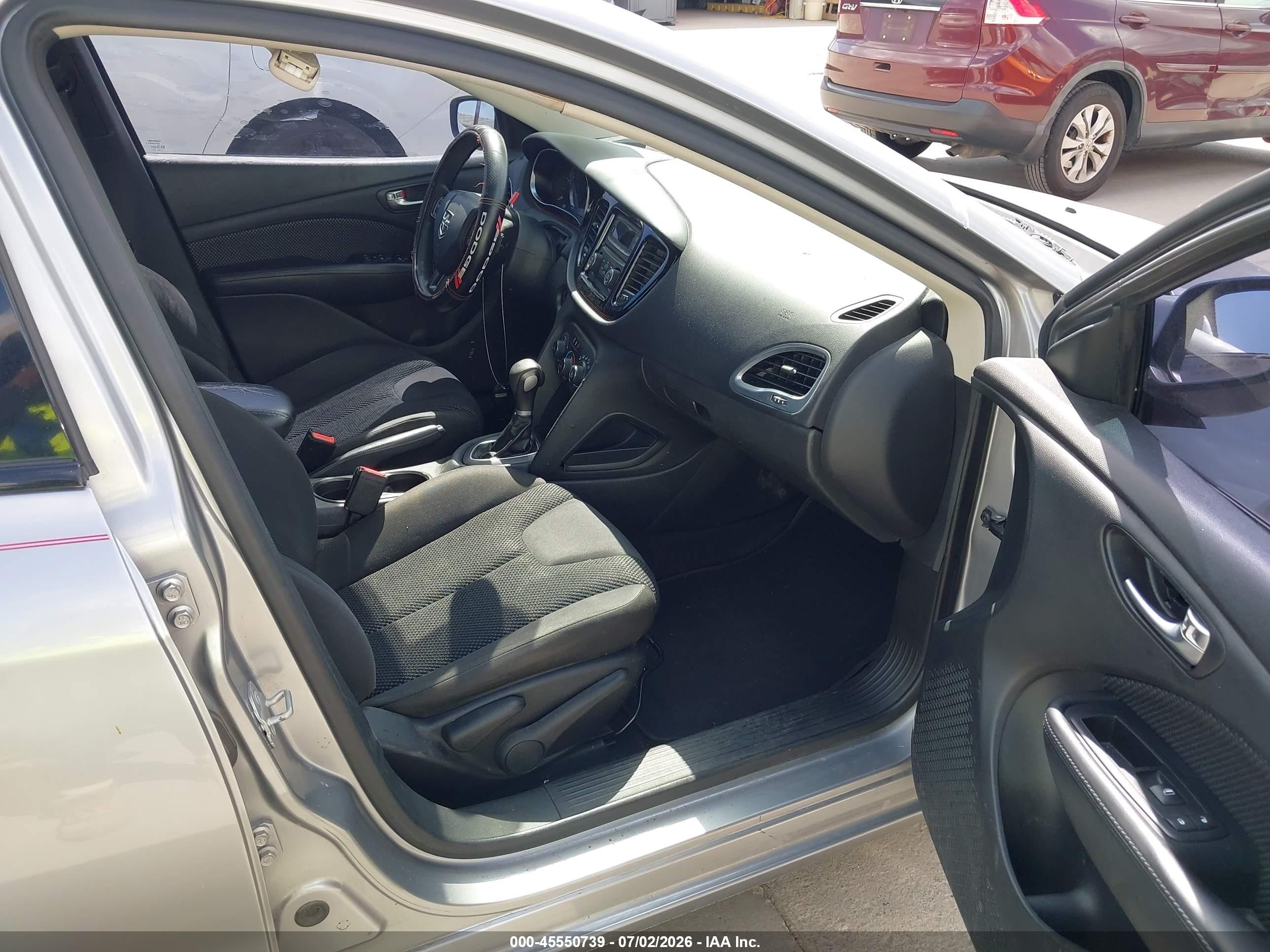 2014 Dodge Dart Se Gray vin: 1C3CDFAA5ED909514