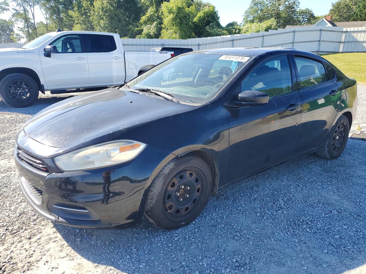 2015 Dodge Dart Se Черный vin: 1C3CDFAA5FD102041
