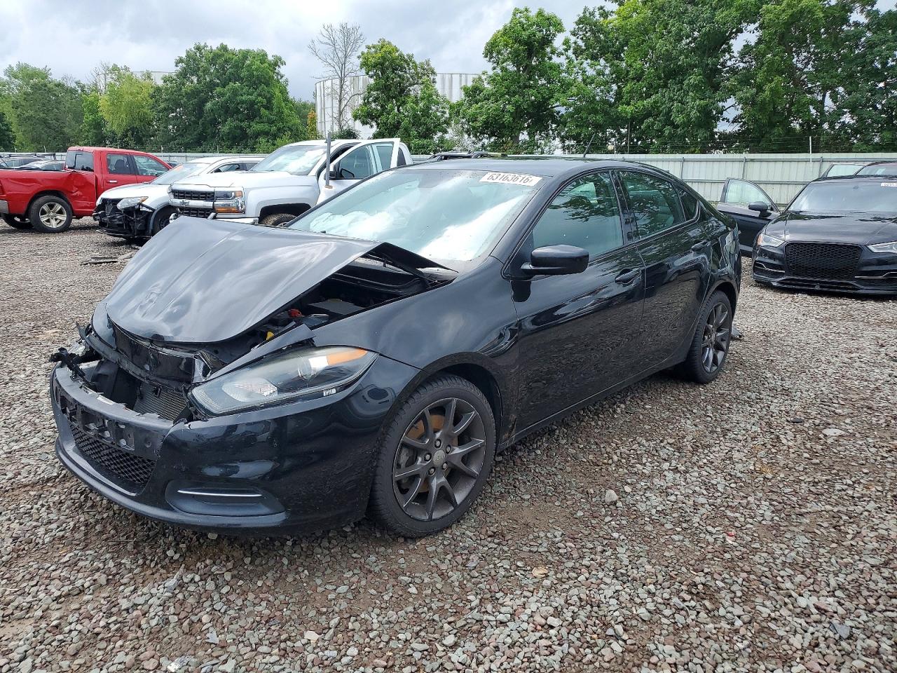 2015 Dodge Dart Se Charcoal vin: 1C3CDFAA5FD375688