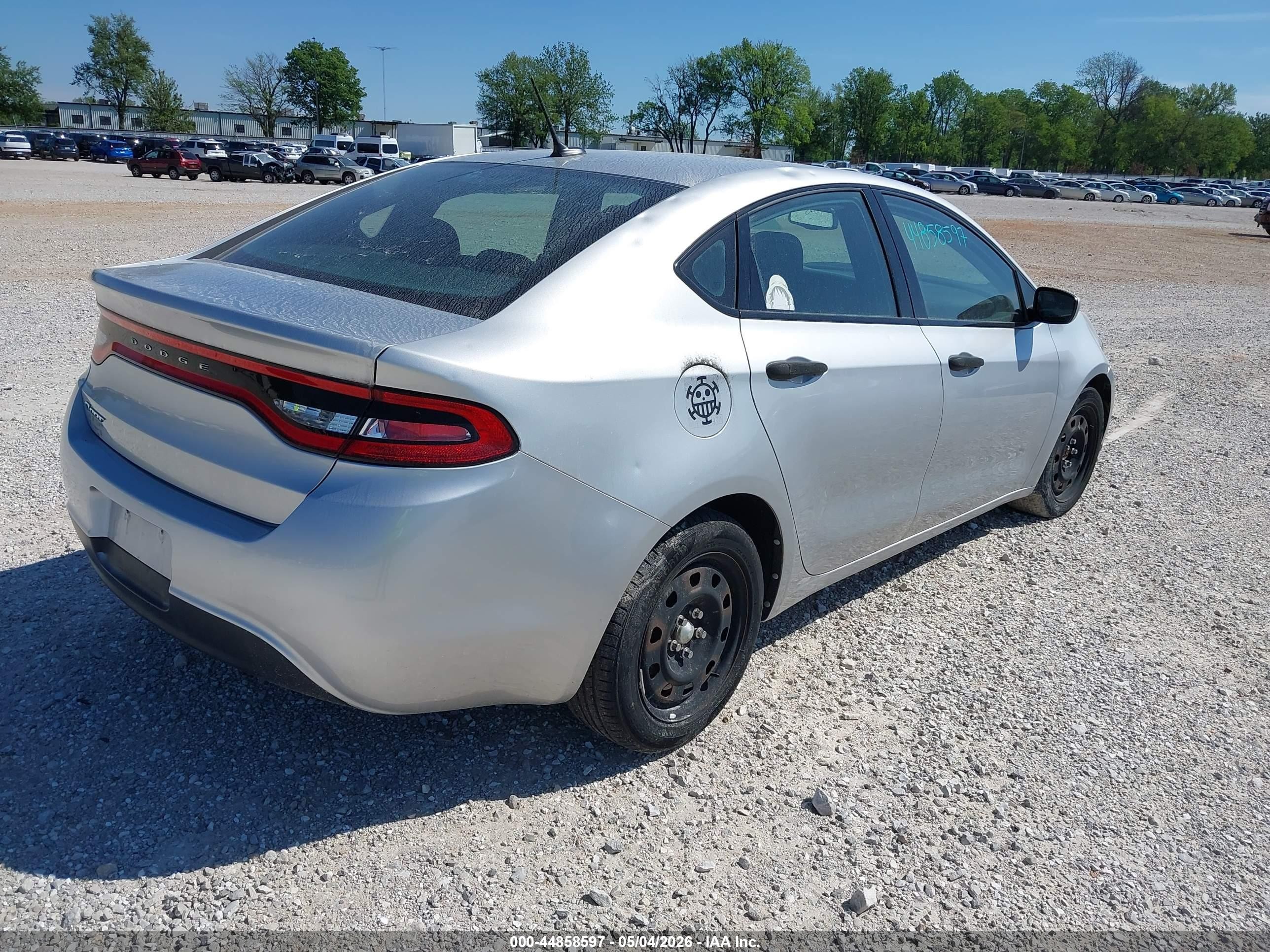 2013 Dodge Dart Se Silver vin: 1C3CDFAA6DD147731