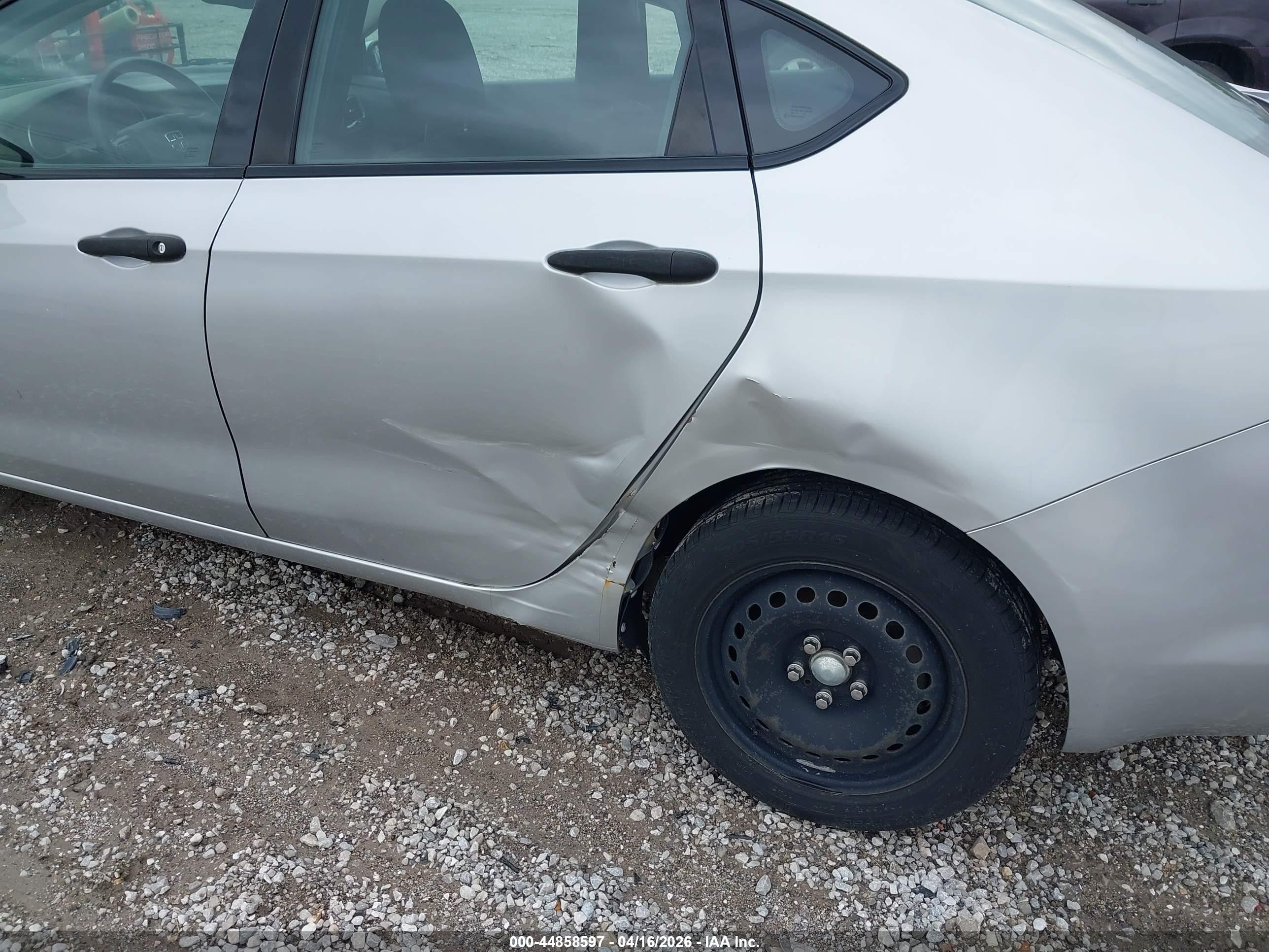 2013 Dodge Dart Se Silver vin: 1C3CDFAA6DD147731