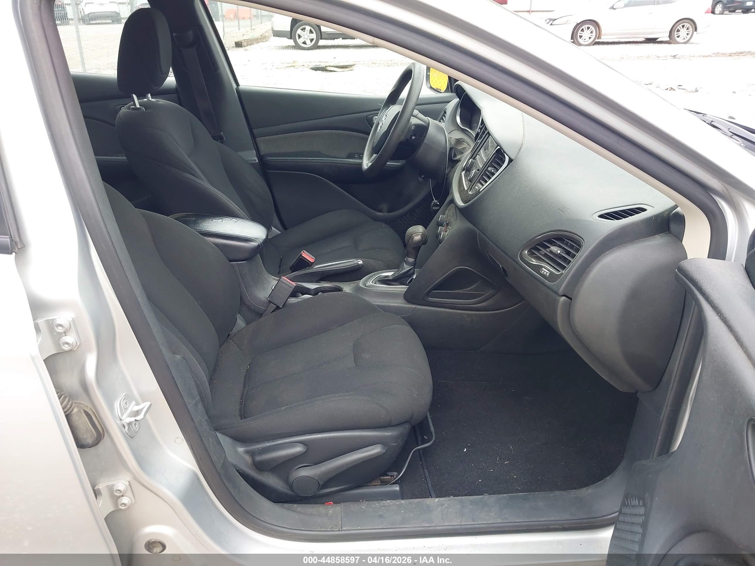 2013 Dodge Dart Se Silver vin: 1C3CDFAA6DD147731