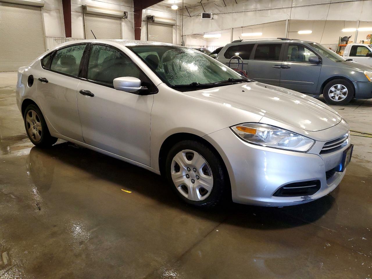 2013 Dodge Dart Se Silver vin: 1C3CDFAA6DD178302