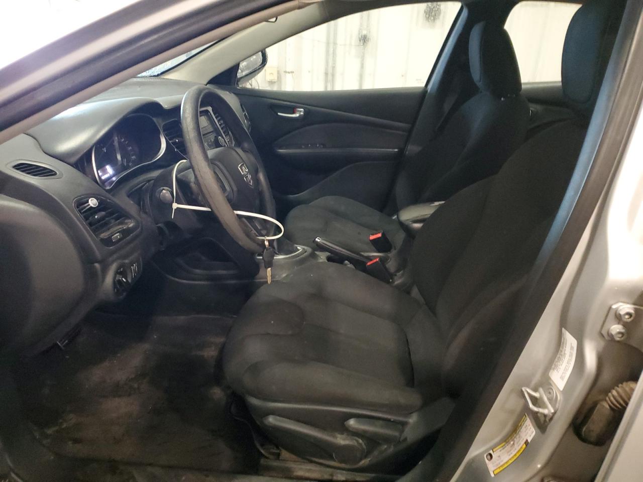 2013 Dodge Dart Se Silver vin: 1C3CDFAA6DD178302 Damage: Steering Wheel, Worn, Replacement Required