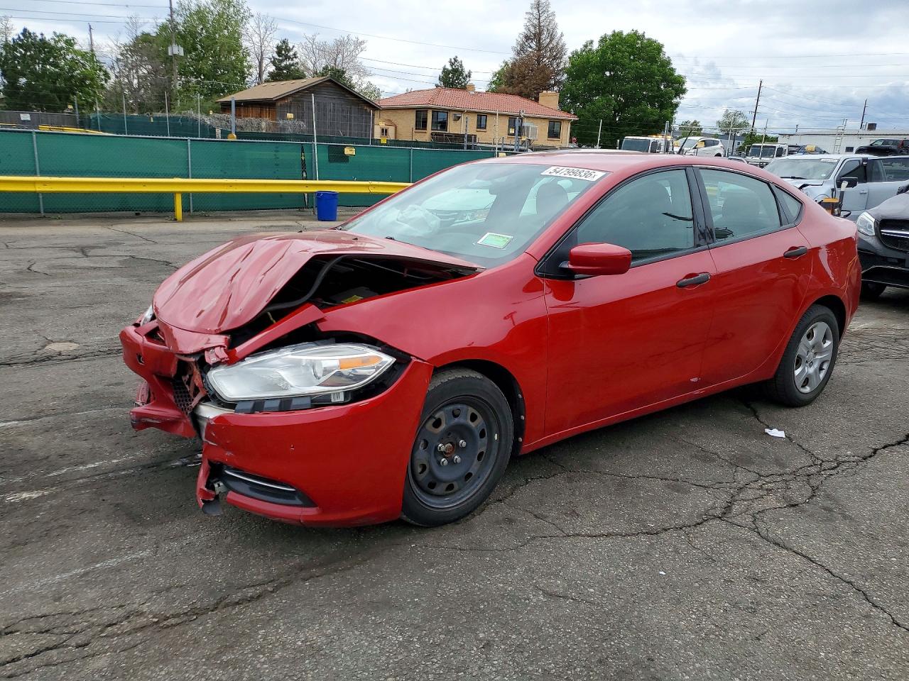 2013 Dodge Dart Se Red vin: 1C3CDFAA6DD244881