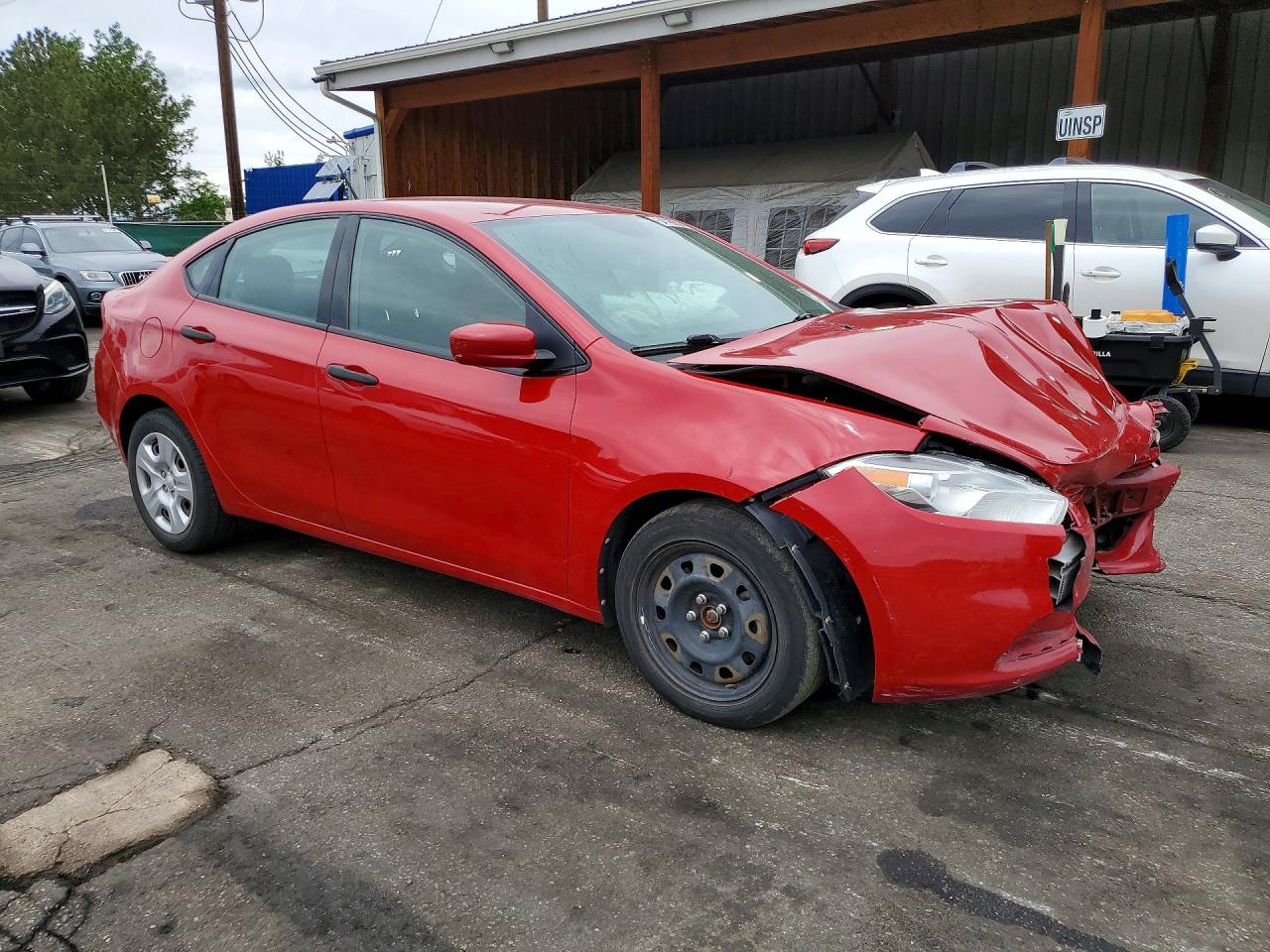 2013 Dodge Dart Se Red vin: 1C3CDFAA6DD244881