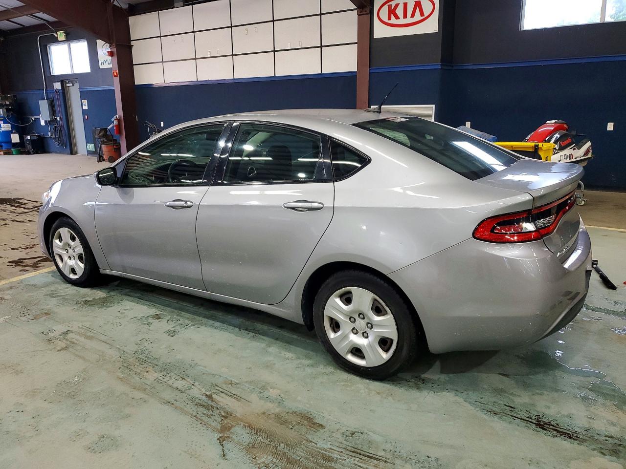 2014 Dodge Dart Se Silver vin: 1C3CDFAA6ED791120