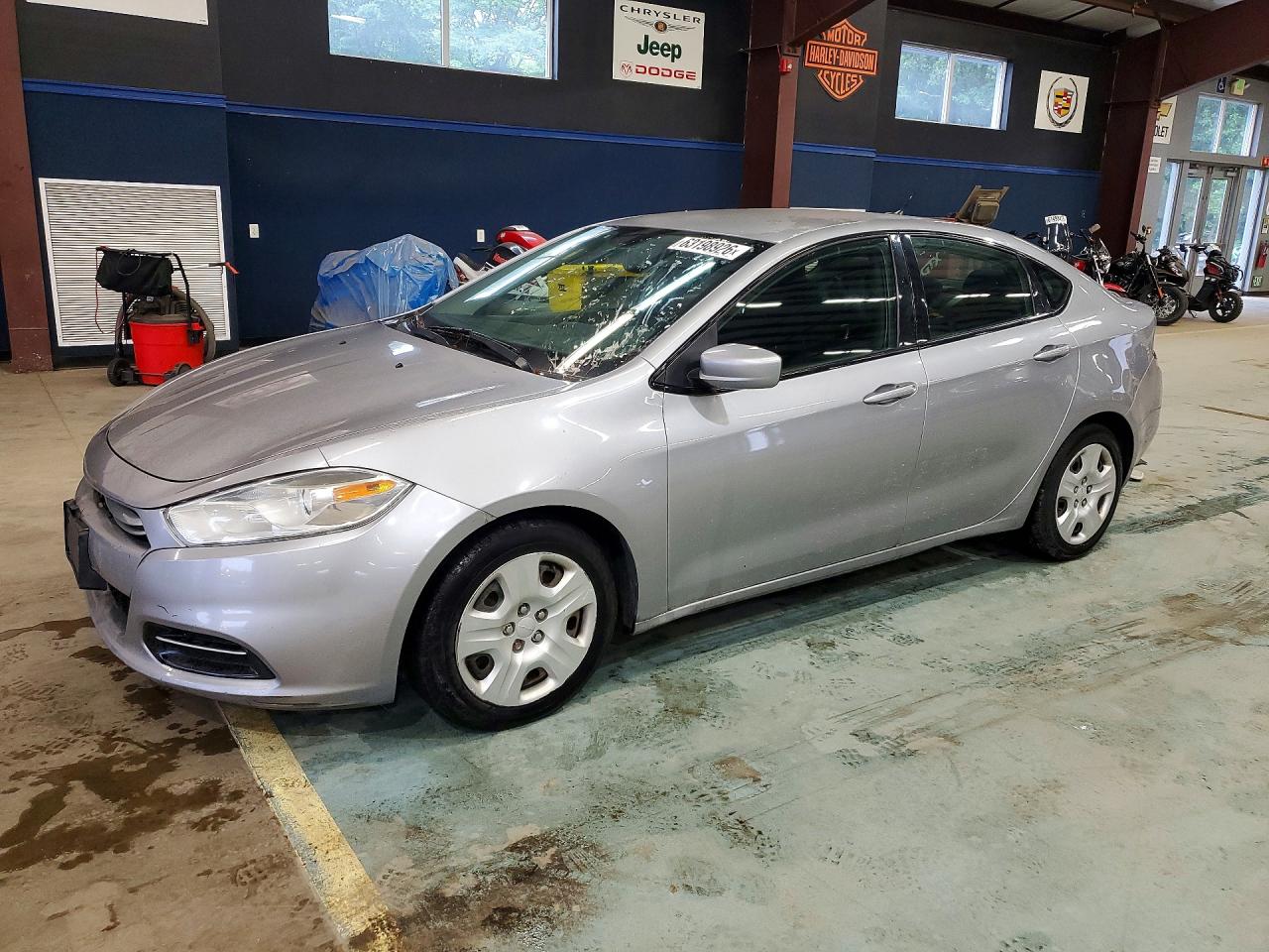 2014 Dodge Dart Se Silver vin: 1C3CDFAA6ED791120