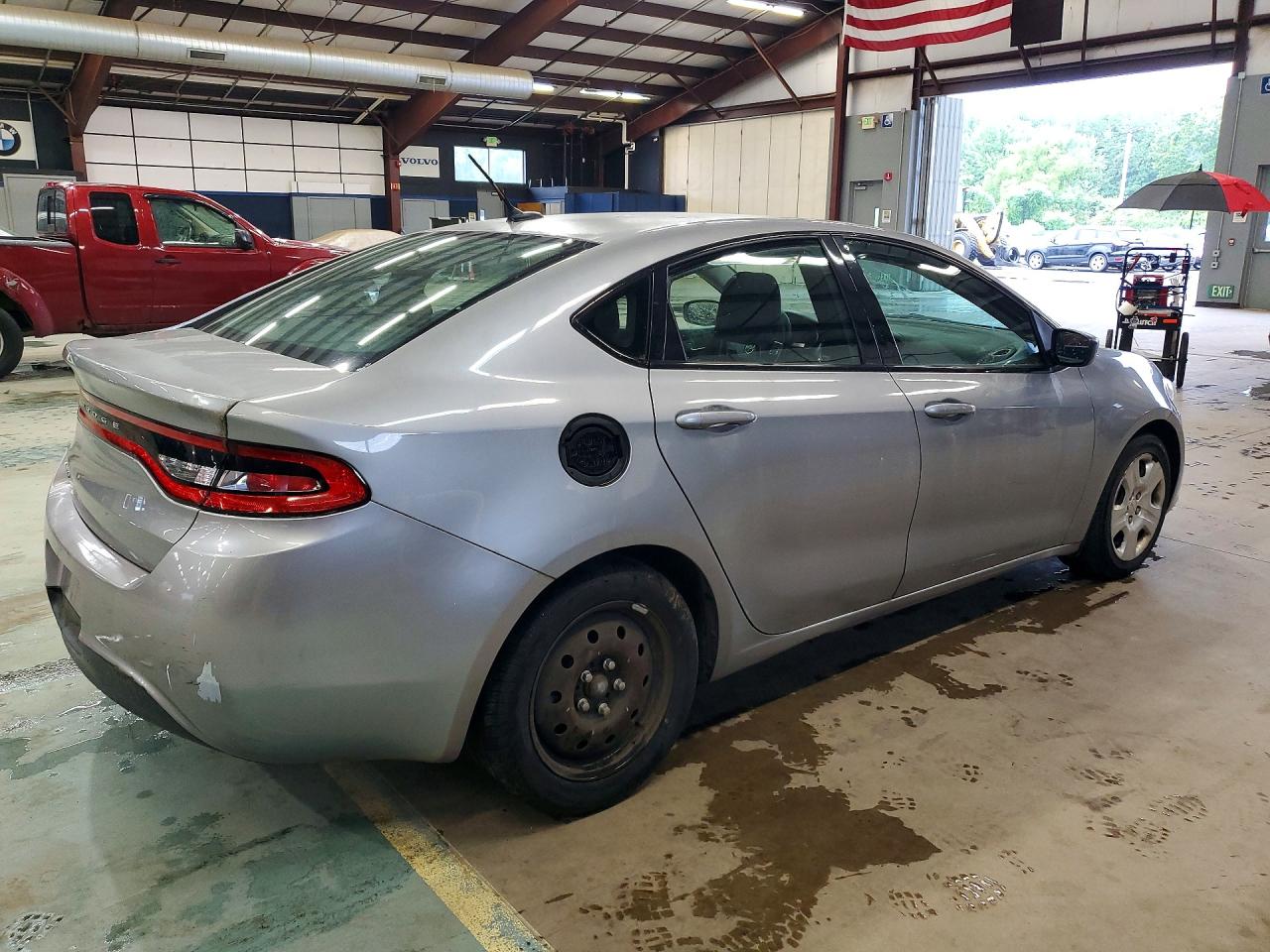 2014 Dodge Dart Se Silver vin: 1C3CDFAA6ED791120