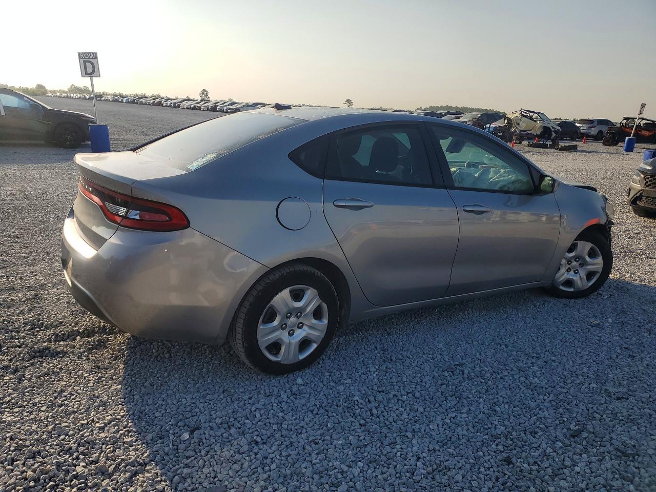 2015 Dodge Dart Se Silver vin: 1C3CDFAA6FD142449