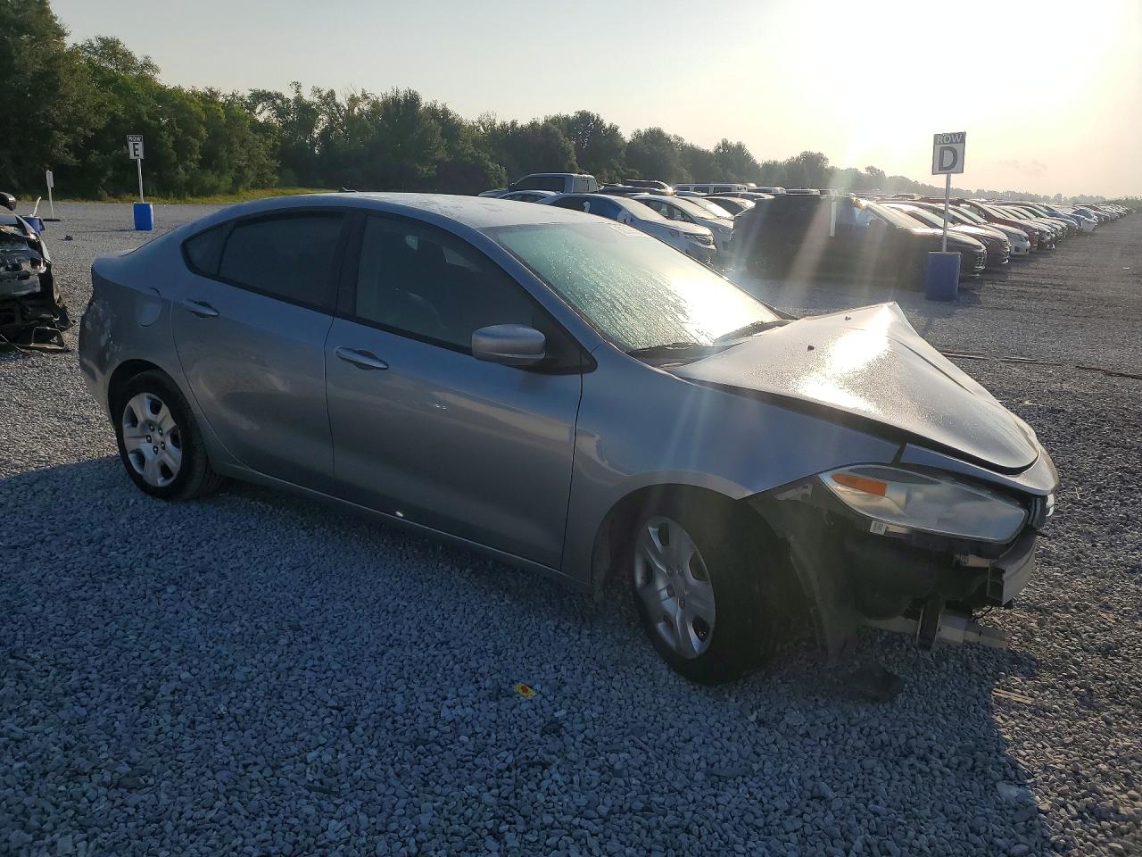 2015 Dodge Dart Se Silver vin: 1C3CDFAA6FD142449