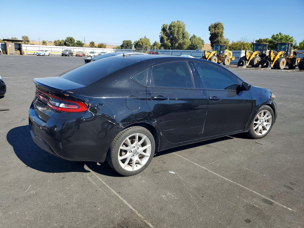 2015 Dodge Dart Se Black vin: 1C3CDFAA6FD310784