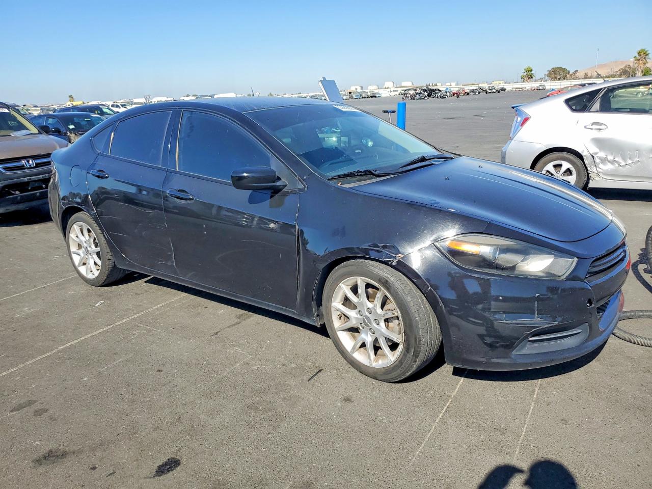 2015 Dodge Dart Se Black vin: 1C3CDFAA6FD310784