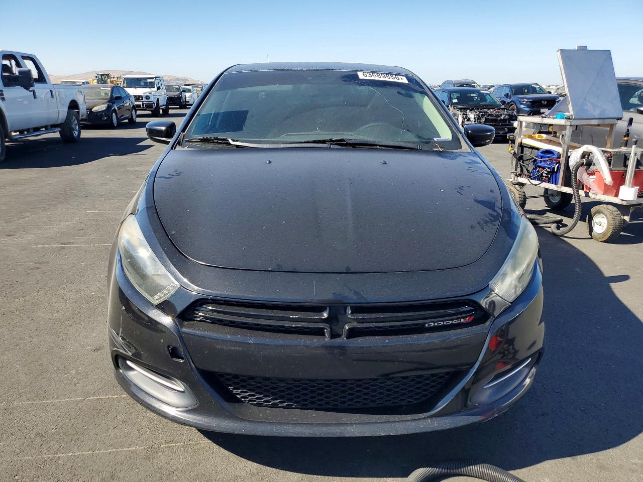 2015 Dodge Dart Se Black vin: 1C3CDFAA6FD310784
