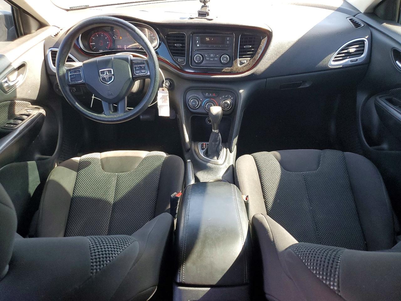 2015 Dodge Dart Se Black vin: 1C3CDFAA6FD310784