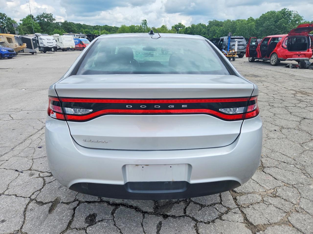 2013 Dodge Dart Se Silver vin: 1C3CDFAA7DD200338
