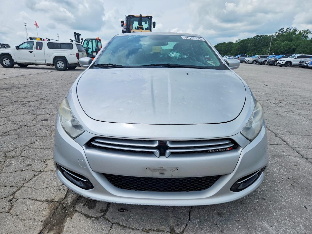 2013 Dodge Dart Se Silver vin: 1C3CDFAA7DD200338