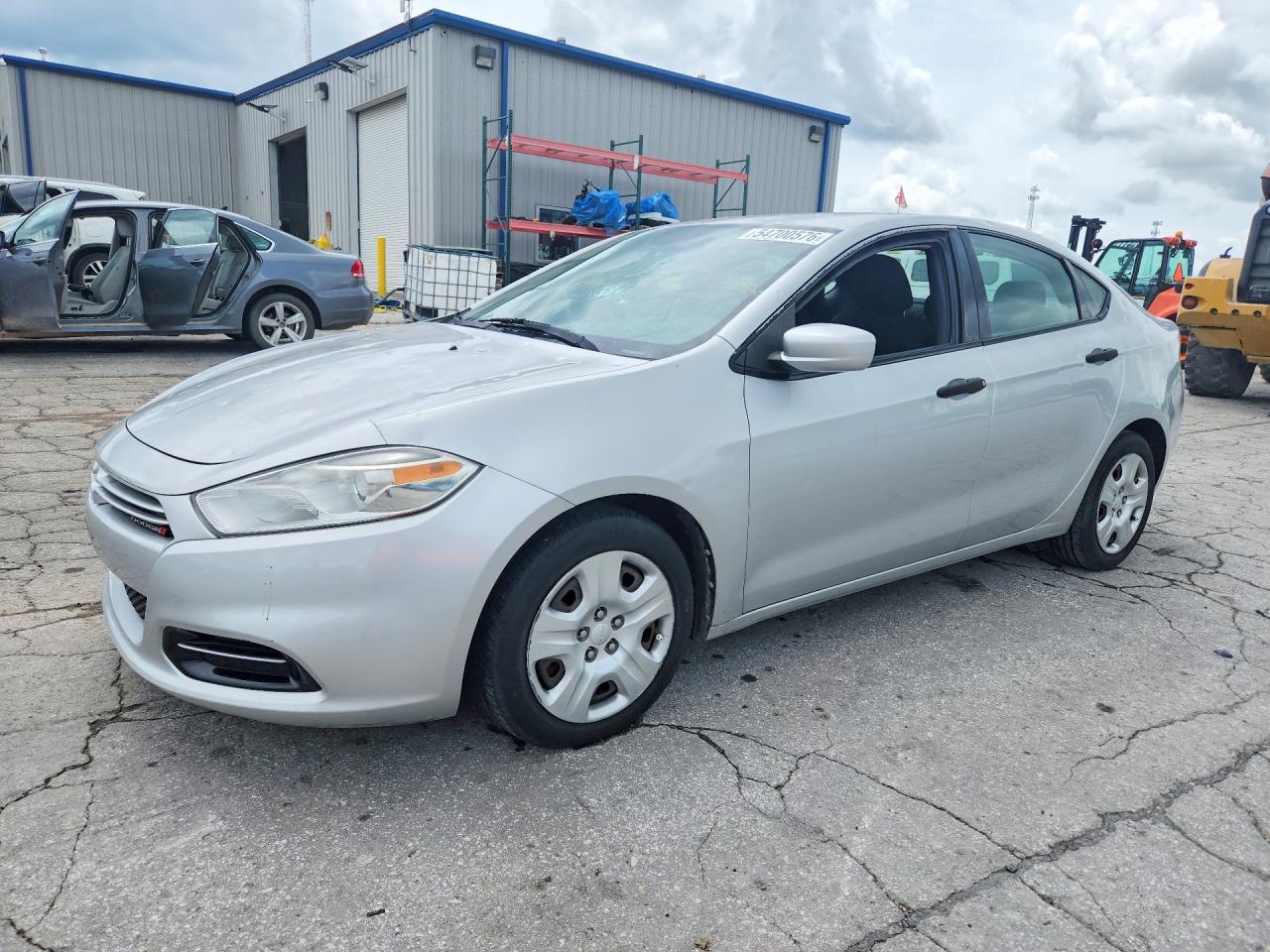 2013 Dodge Dart Se Silver vin: 1C3CDFAA7DD200338
