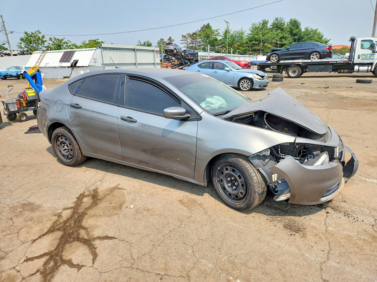 2013 Dodge Dart Se Gray vin: 1C3CDFAA7DD200386