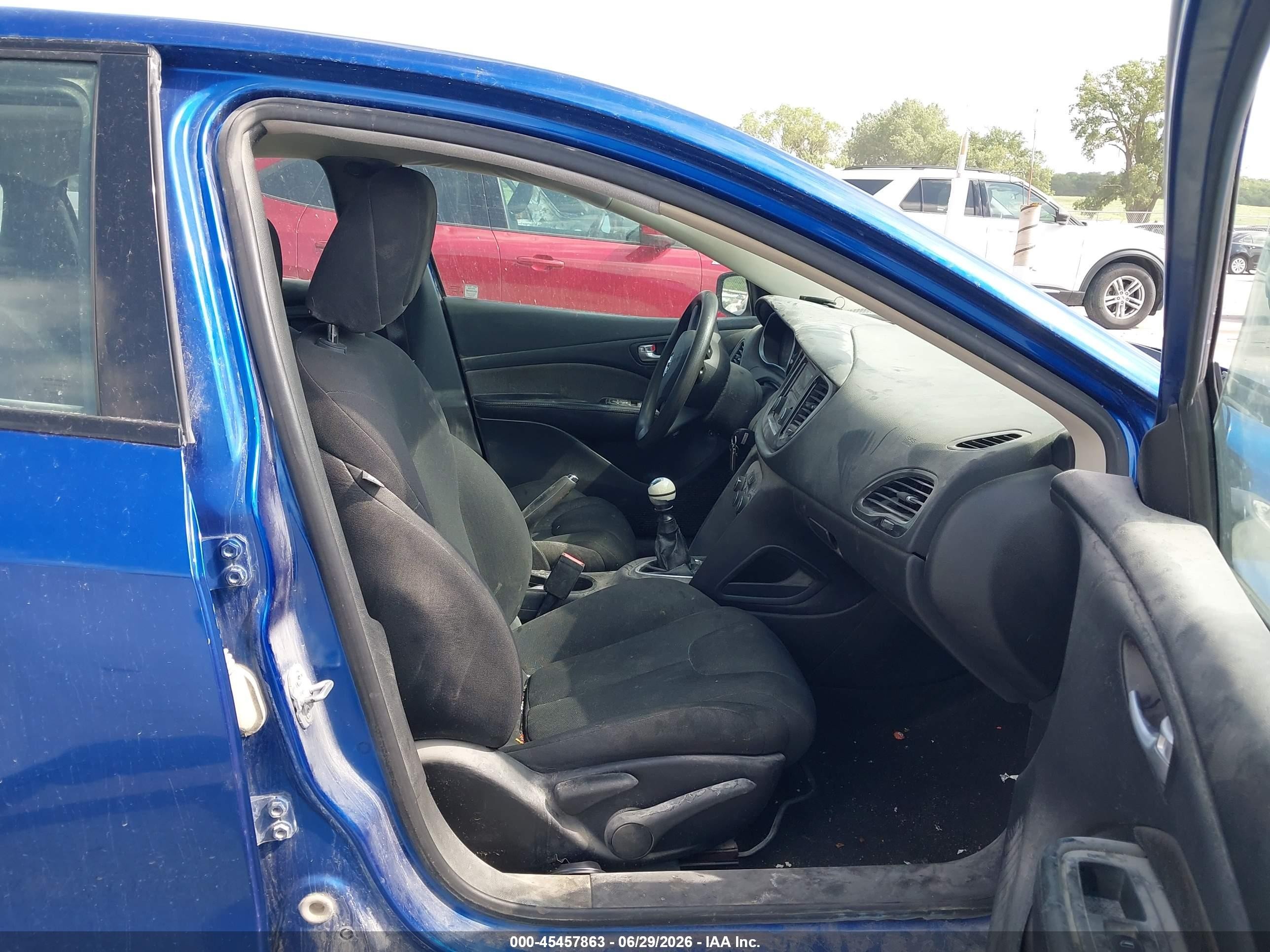 2013 Dodge Dart Se Blue vin: 1C3CDFAA7DD301590