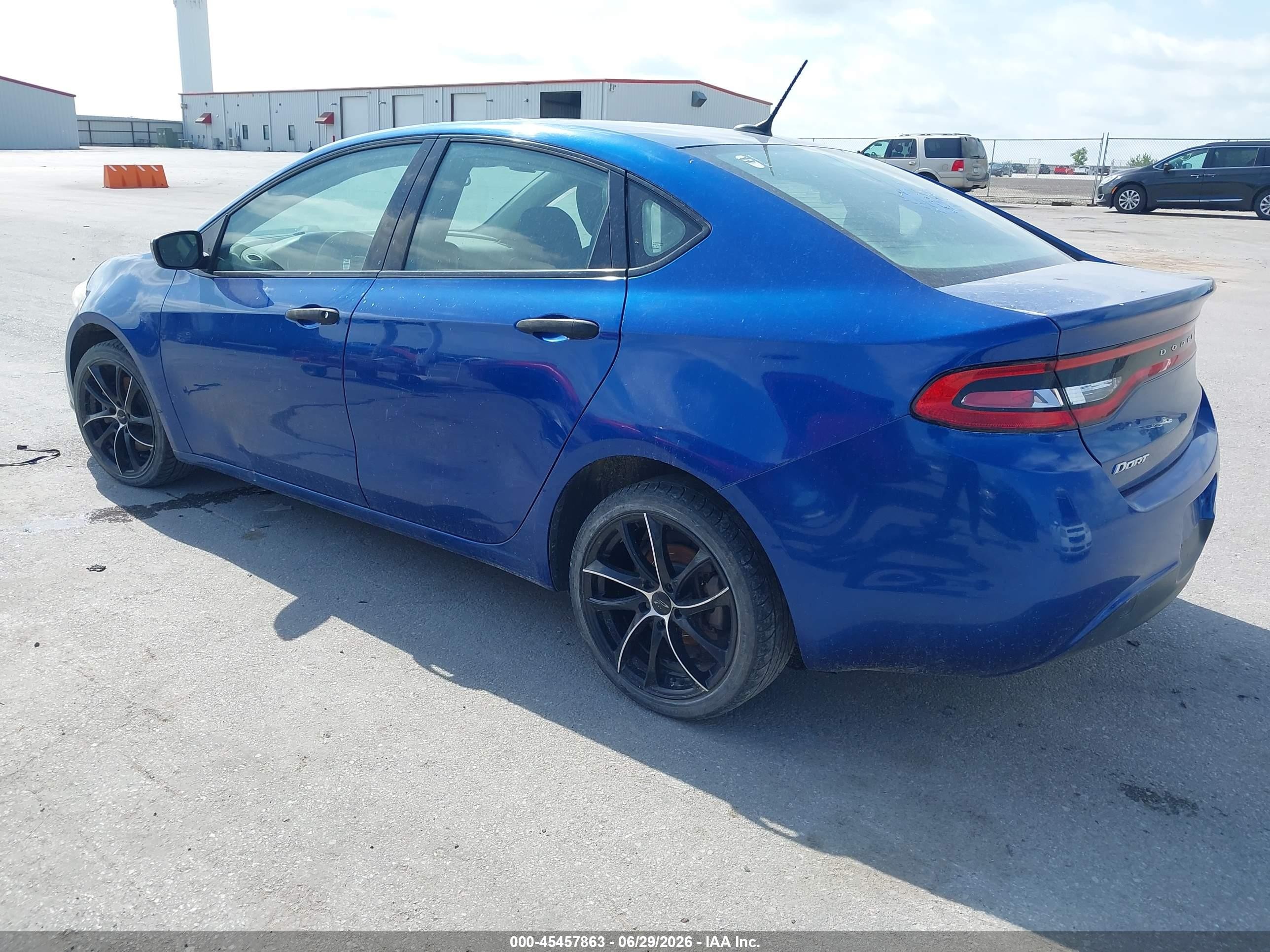 2013 Dodge Dart Se Blue vin: 1C3CDFAA7DD301590