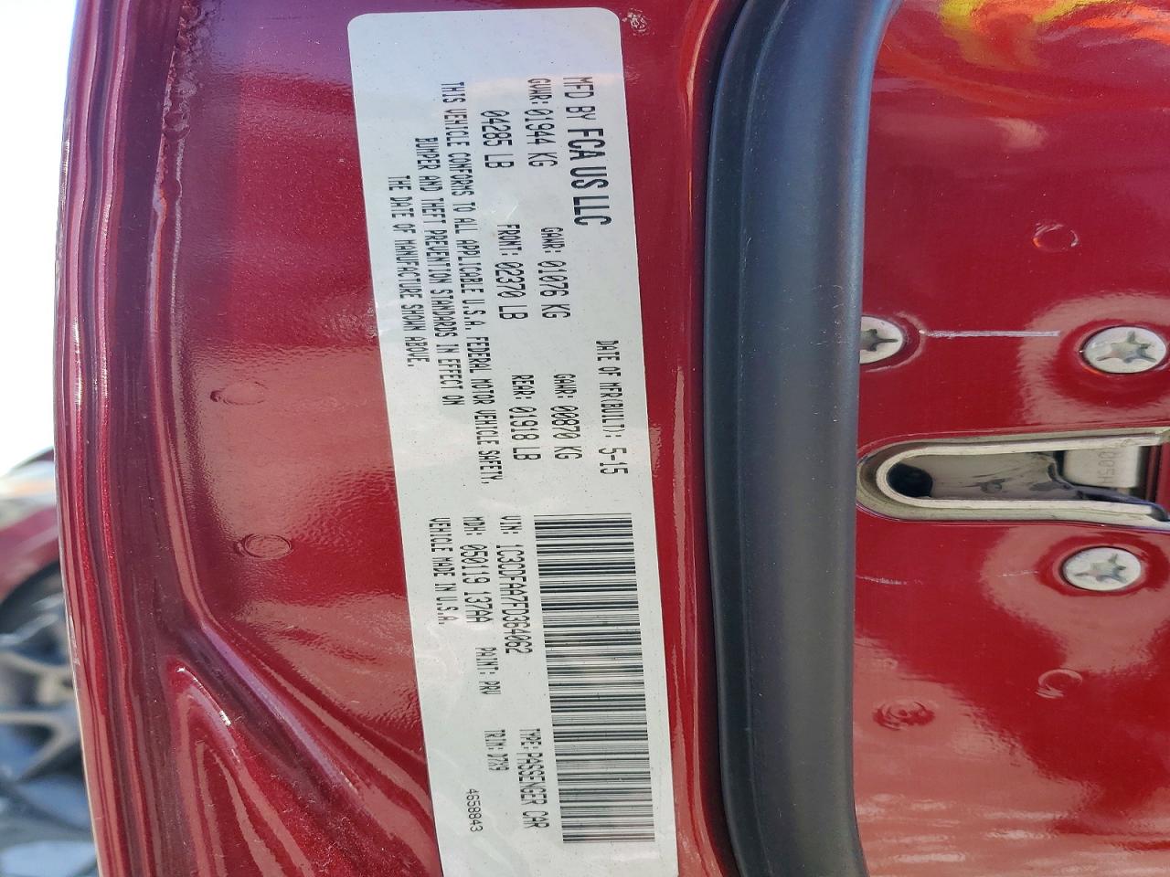2015 Dodge Dart Se Maroon vin: 1C3CDFAA7FD364062
