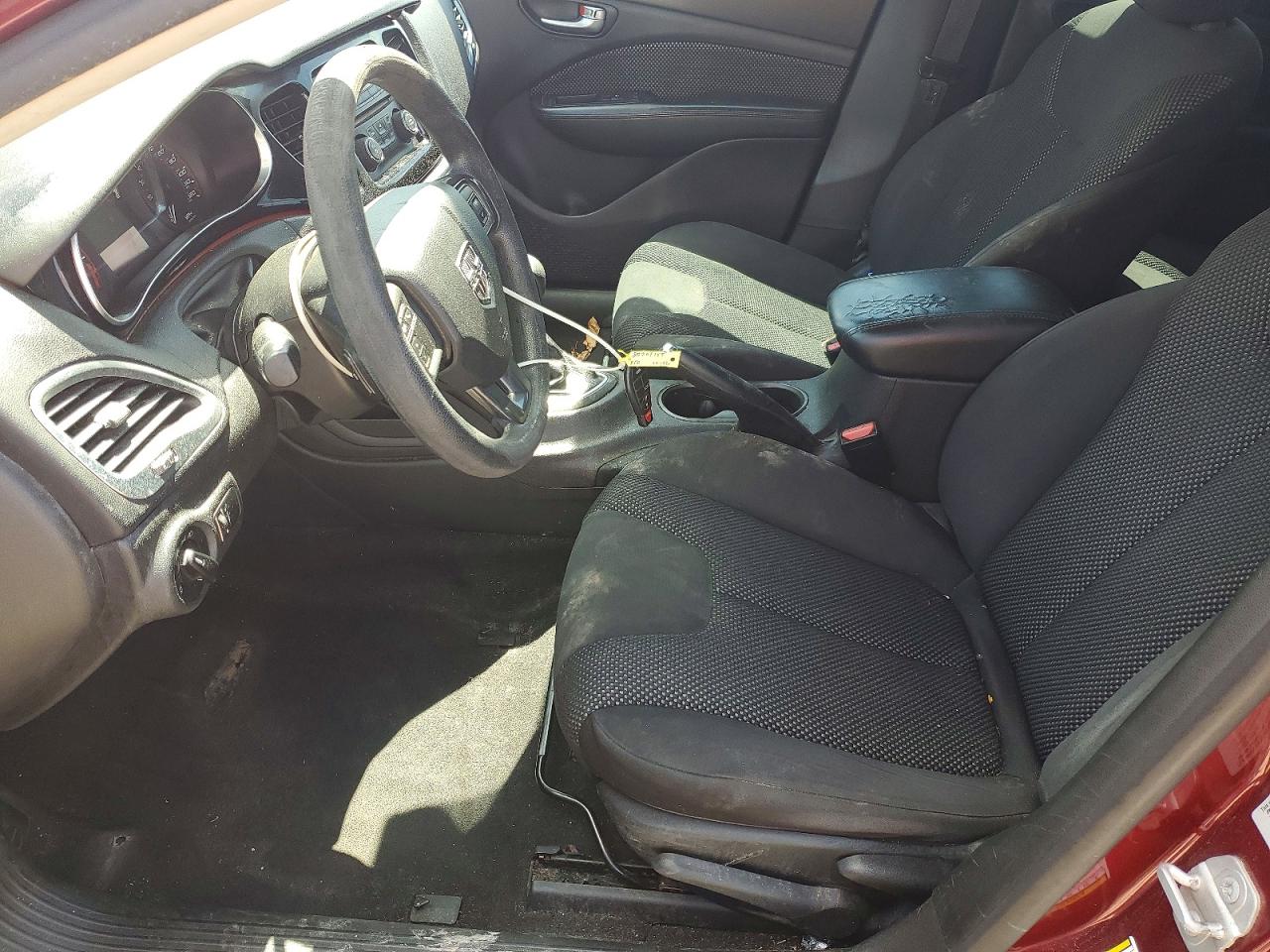 2015 Dodge Dart Se Maroon vin: 1C3CDFAA7FD364062