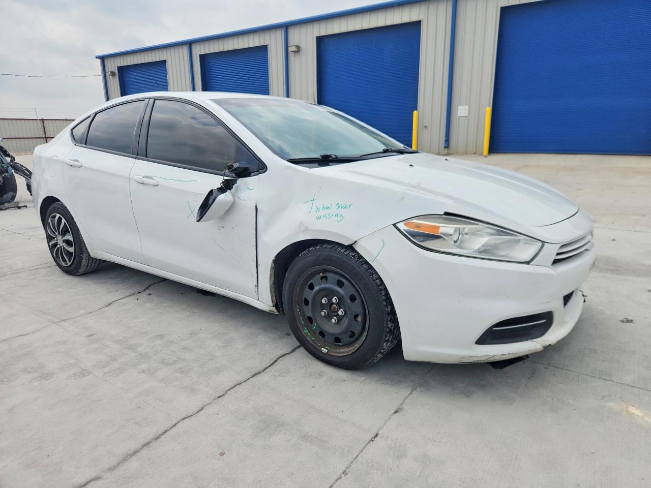 2015 Dodge Dart Se Белый vin: 1C3CDFAA7FD403667