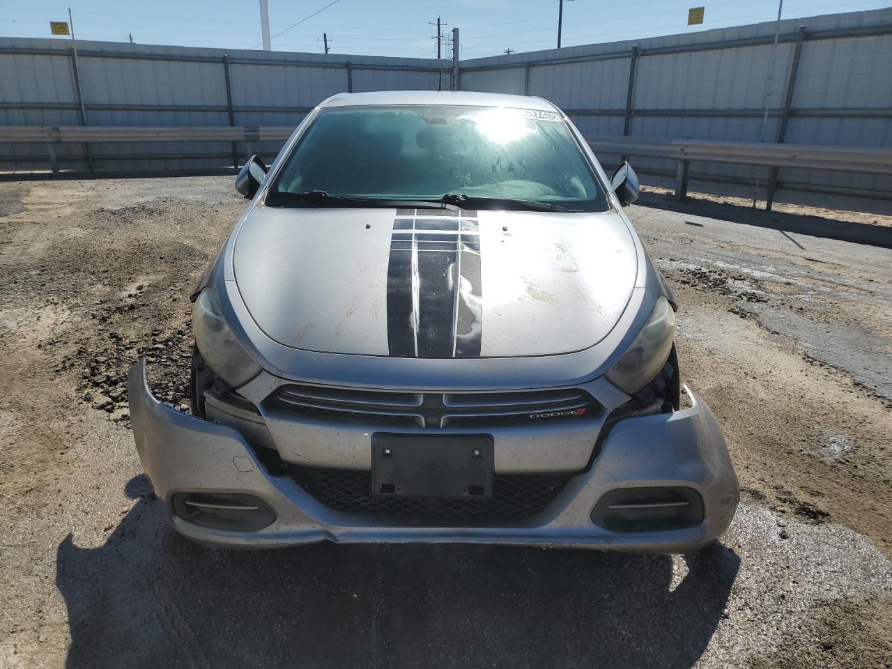 2015 Dodge Dart Se Gray vin: 1C3CDFAA7FD404334 Damage: Left Head Lamp, Faded, Acceptable