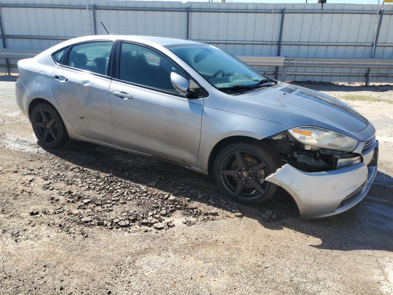 2015 Dodge Dart Se Gray vin: 1C3CDFAA7FD404334 Damage: Right Rocker Panel, Dent(S) W/ Paint Dmg, > 12 Inches