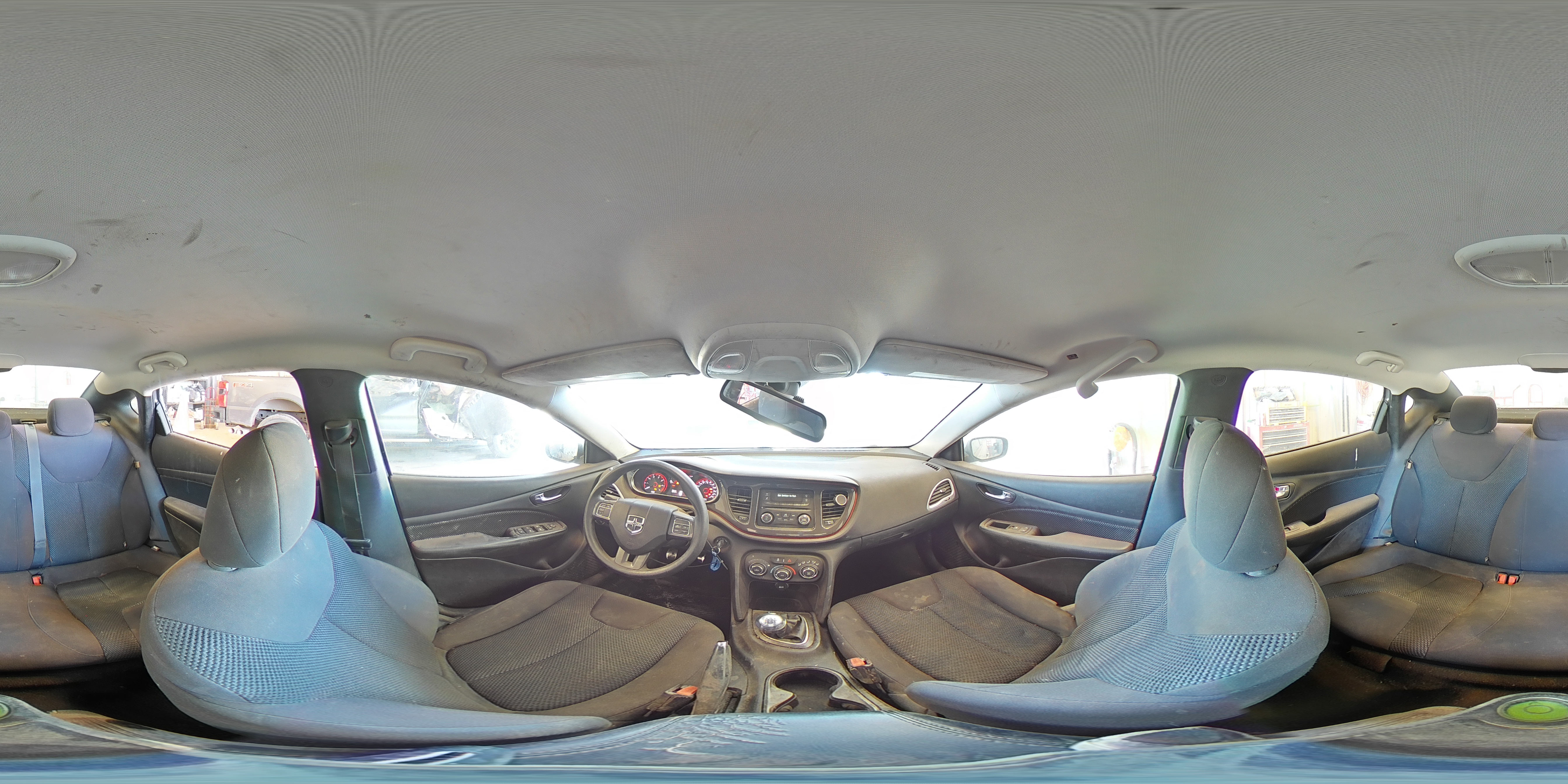 2015 Dodge Dart Se Gray vin: 1C3CDFAA7FD404334