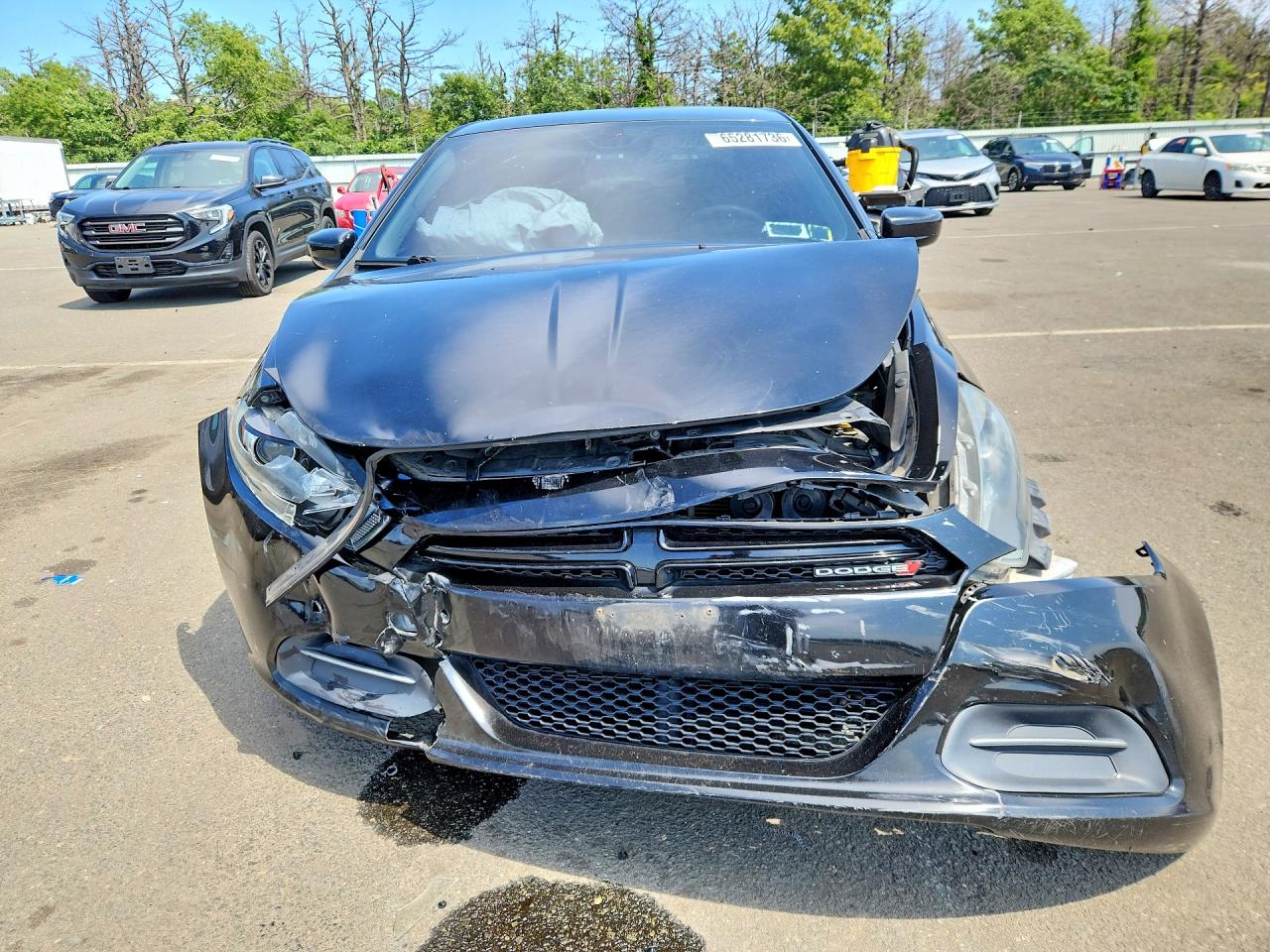2015 Dodge Dart Se Black vin: 1C3CDFAA7FD414510