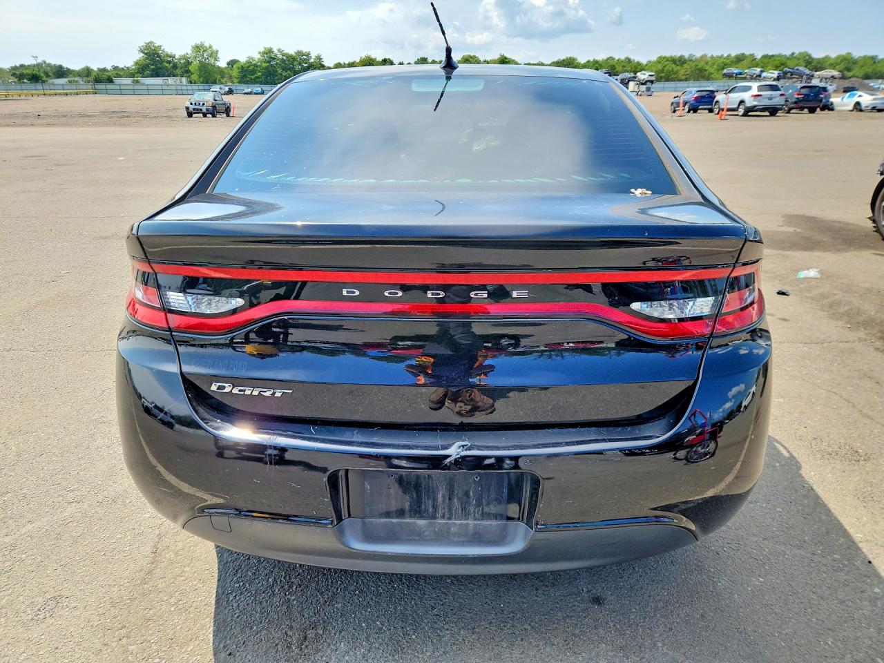 2015 Dodge Dart Se Black vin: 1C3CDFAA7FD414510
