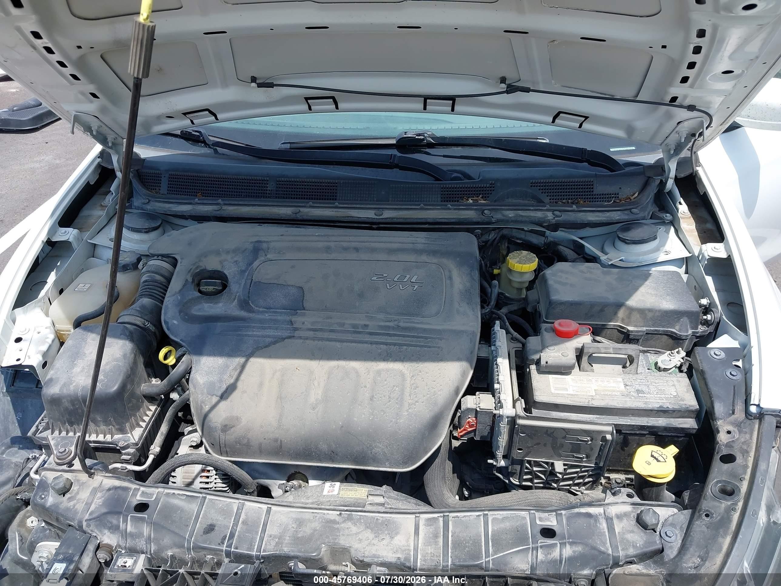 2015 Dodge Dart Se White vin: 1C3CDFAA7FD421215