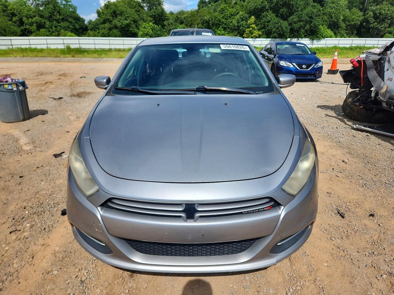 2015 Dodge Dart Se Silver vin: 1C3CDFAA7FD435759
