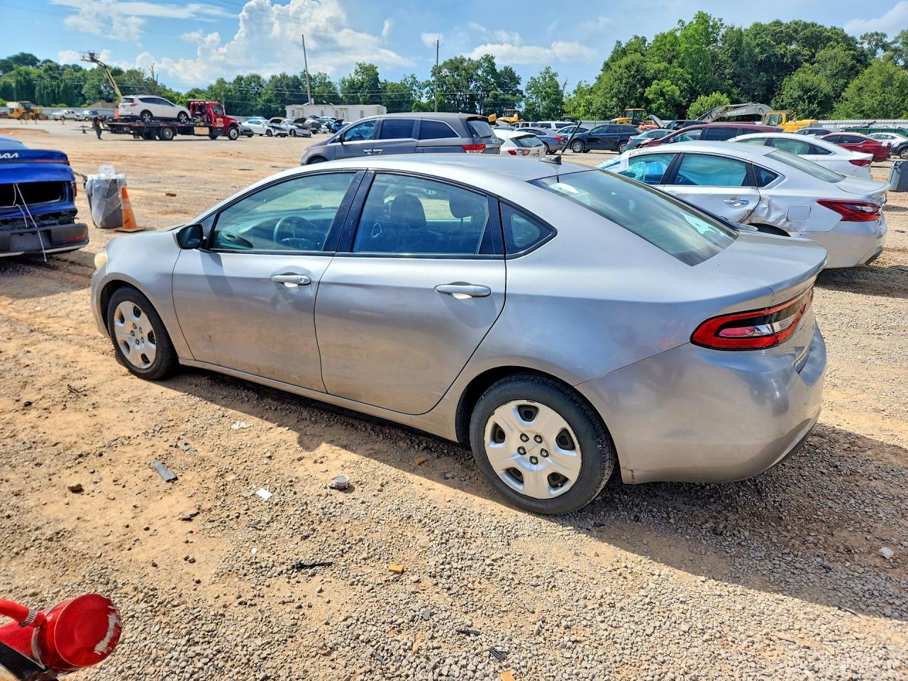 2015 Dodge Dart Se Silver vin: 1C3CDFAA7FD435759