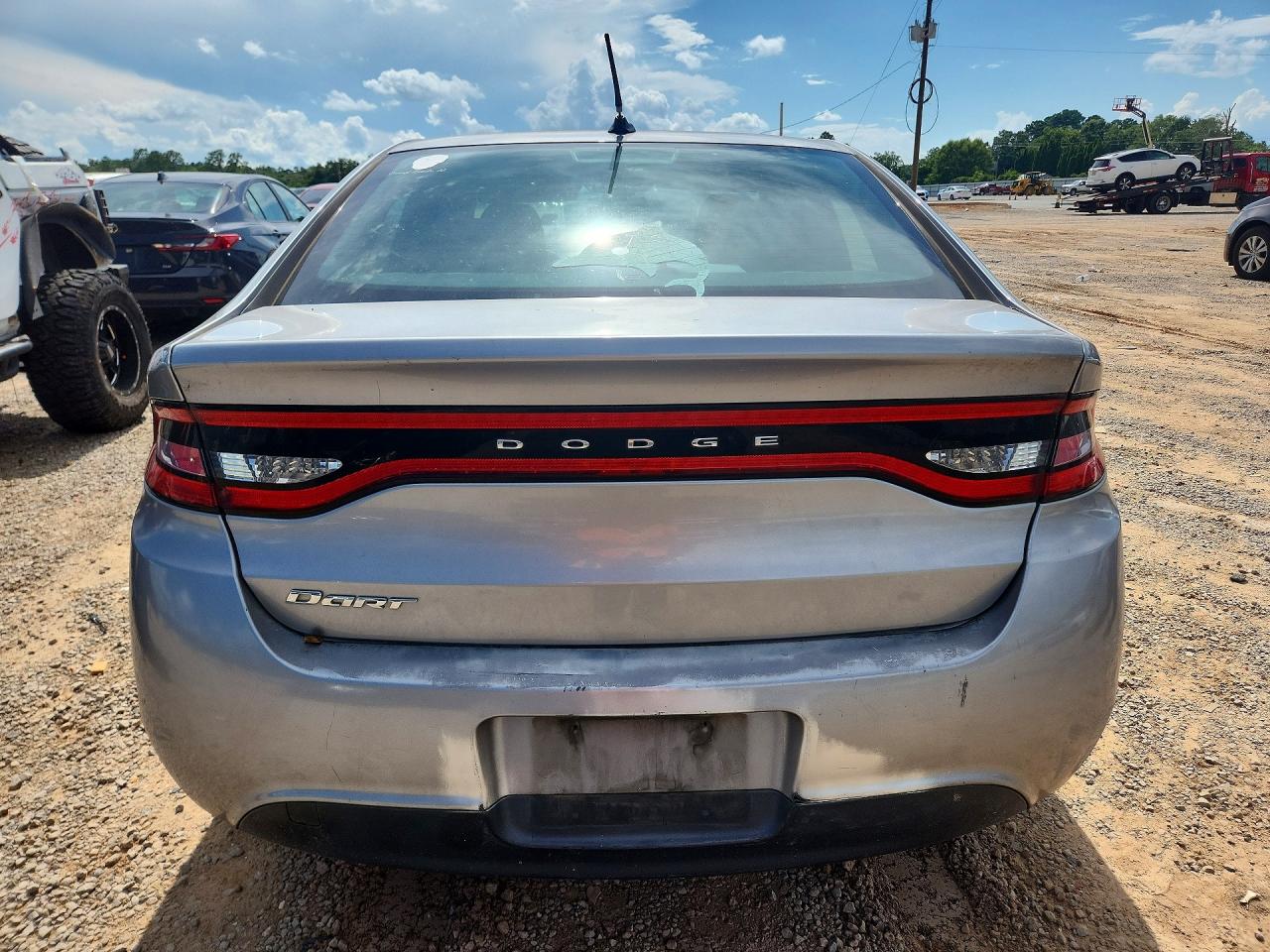 2015 Dodge Dart Se Silver vin: 1C3CDFAA7FD435759