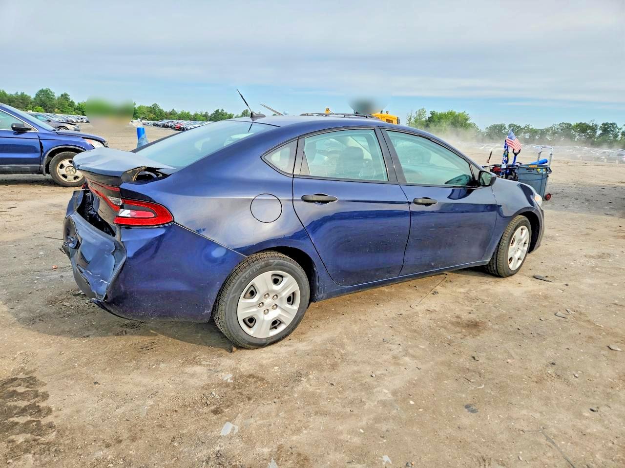 2013 Dodge Dart Se Blue vin: 1C3CDFAA8DD292091