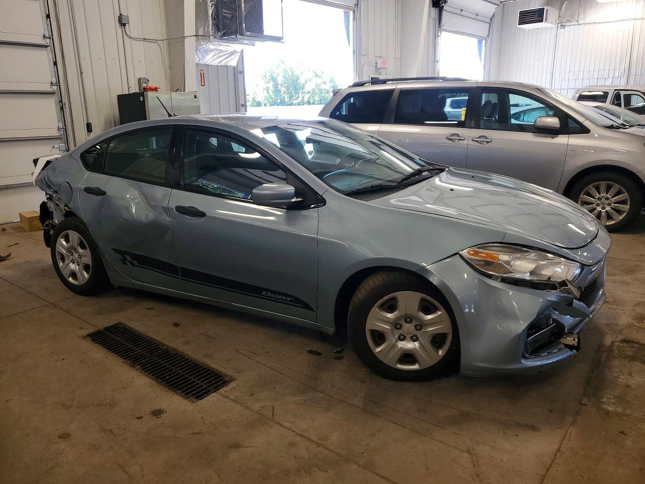 2013 Dodge Dart Se Silver vin: 1C3CDFAA8DD304742