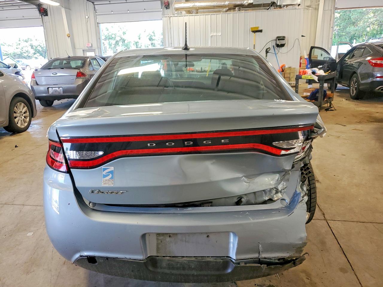 2013 Dodge Dart Se Silver vin: 1C3CDFAA8DD304742