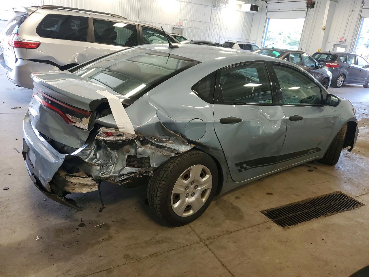 2013 Dodge Dart Se Silver vin: 1C3CDFAA8DD304742