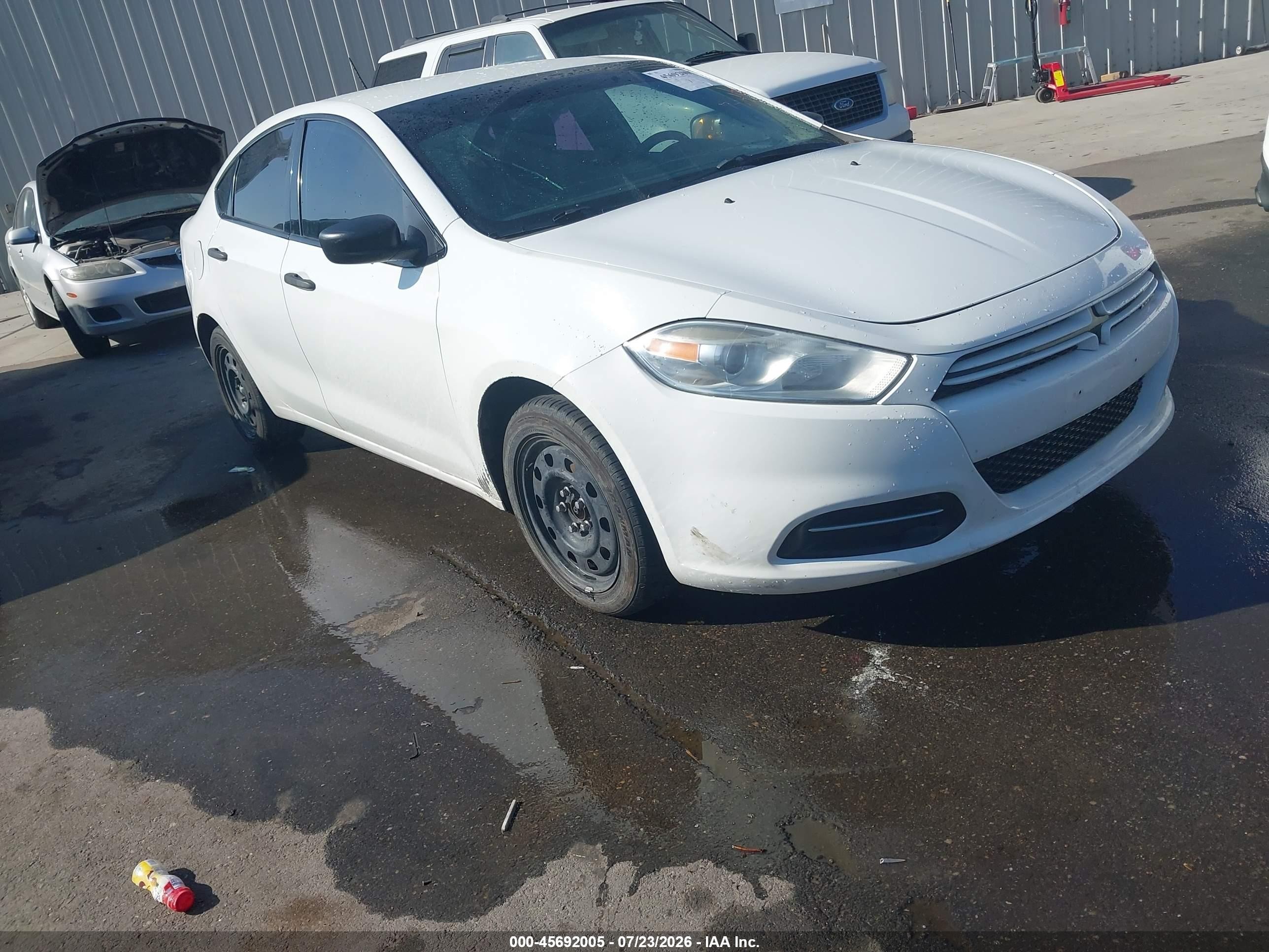 2013 Dodge Dart Se Белый vin: 1C3CDFAA8DD314641
