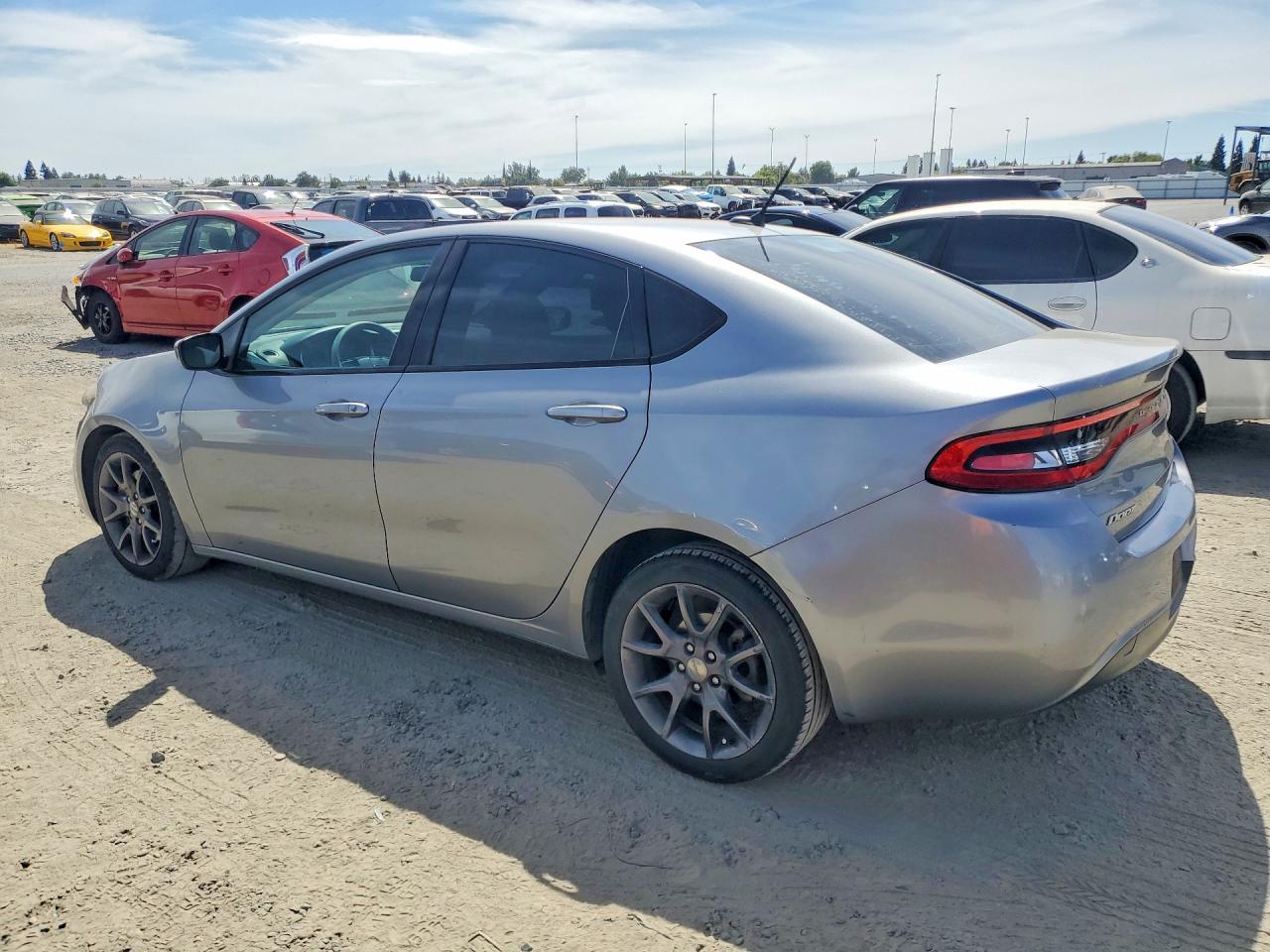 2015 Dodge Dart Se Gray vin: 1C3CDFAA8FD363485
