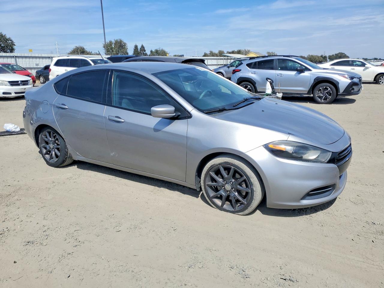 2015 Dodge Dart Se Gray vin: 1C3CDFAA8FD363485