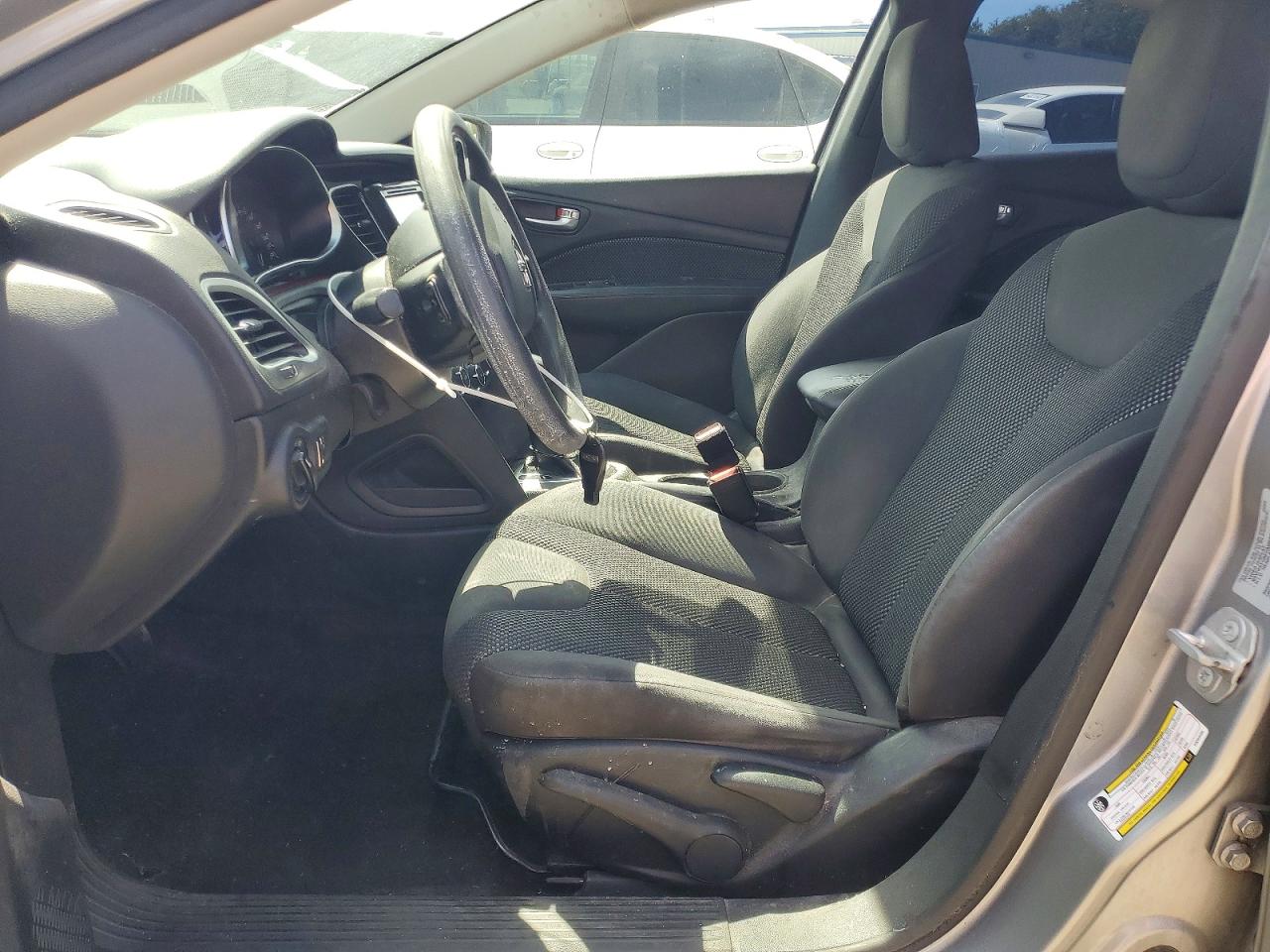 2015 Dodge Dart Se Gray vin: 1C3CDFAA8FD363485
