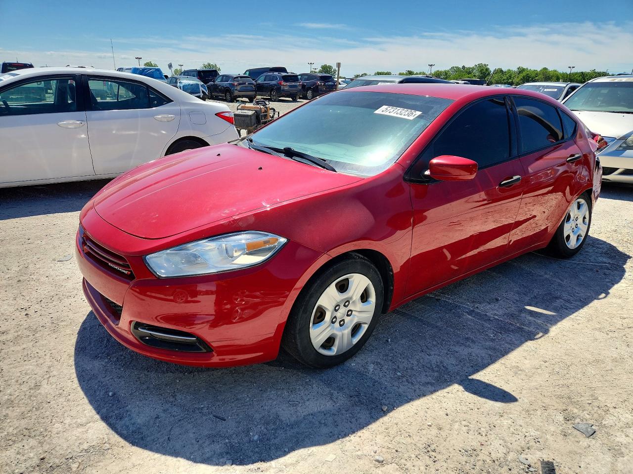 2013 Dodge Dart Se Red vin: 1C3CDFAA9DD197524