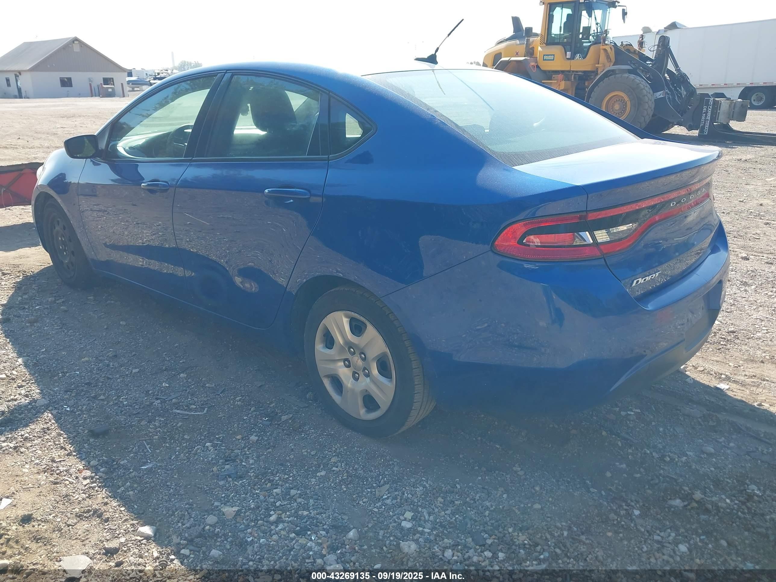 2014 Dodge Dart Se Blue vin: 1C3CDFAA9ED718050