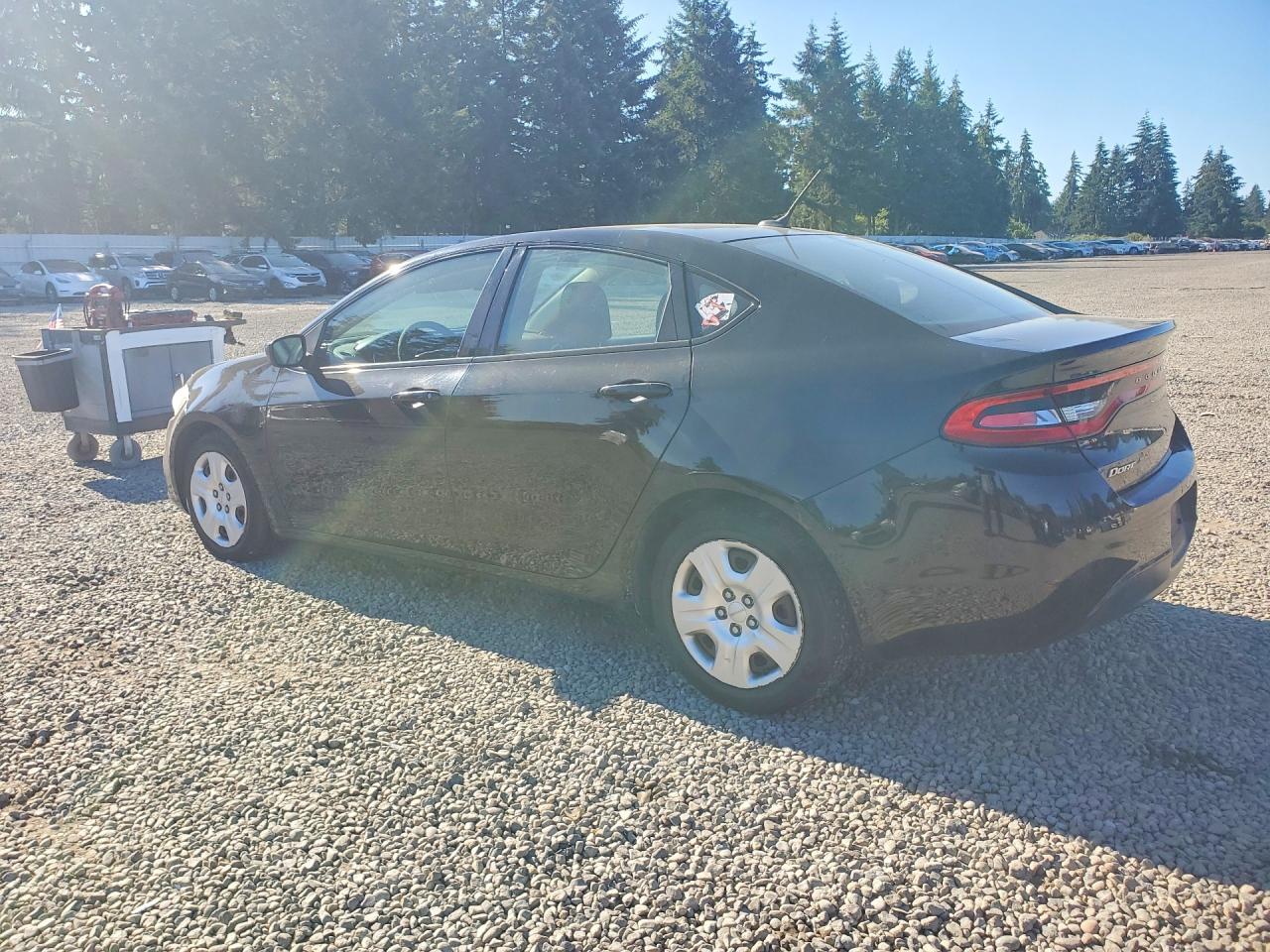 2015 Dodge Dart Se Black vin: 1C3CDFAA9FD300475